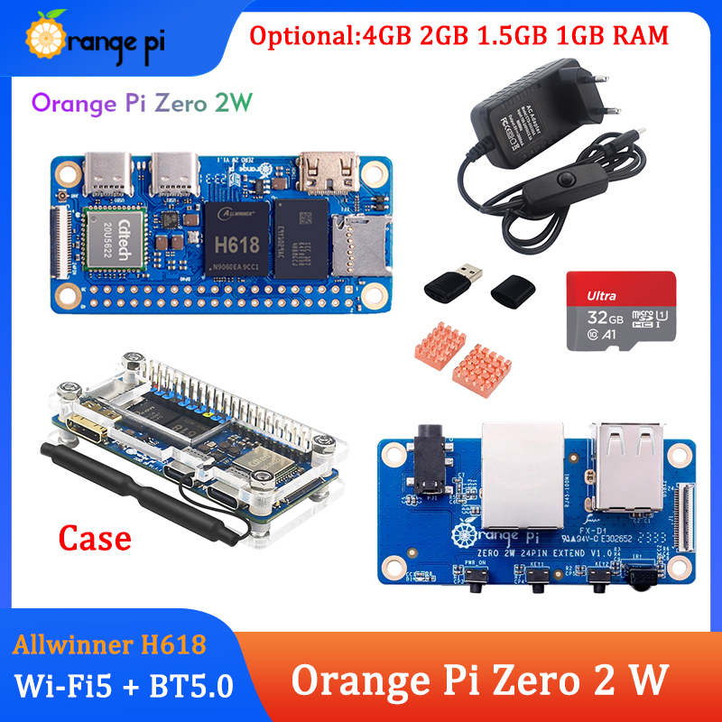 Golf Zero - Orange Pi Zero 2W 4GB 2GB
