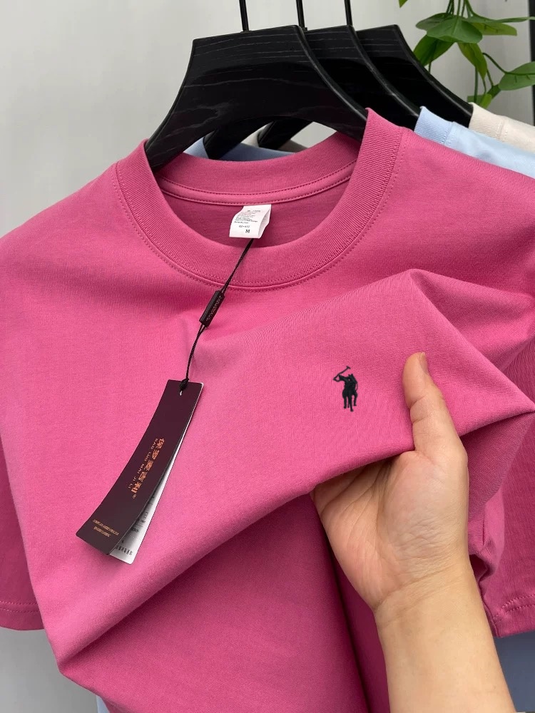 Golf Equipment Rental - 100% cotton high-end short sleeve T-shirt