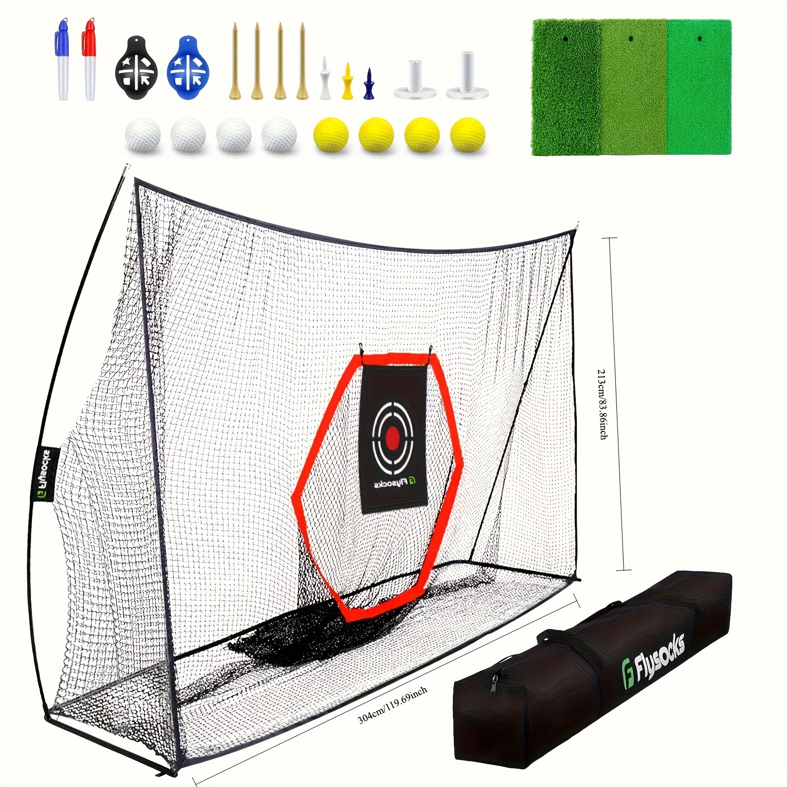 10x7 Ft Golf Practice Hitting  - đánh giá và giá Practice Net Hitting
