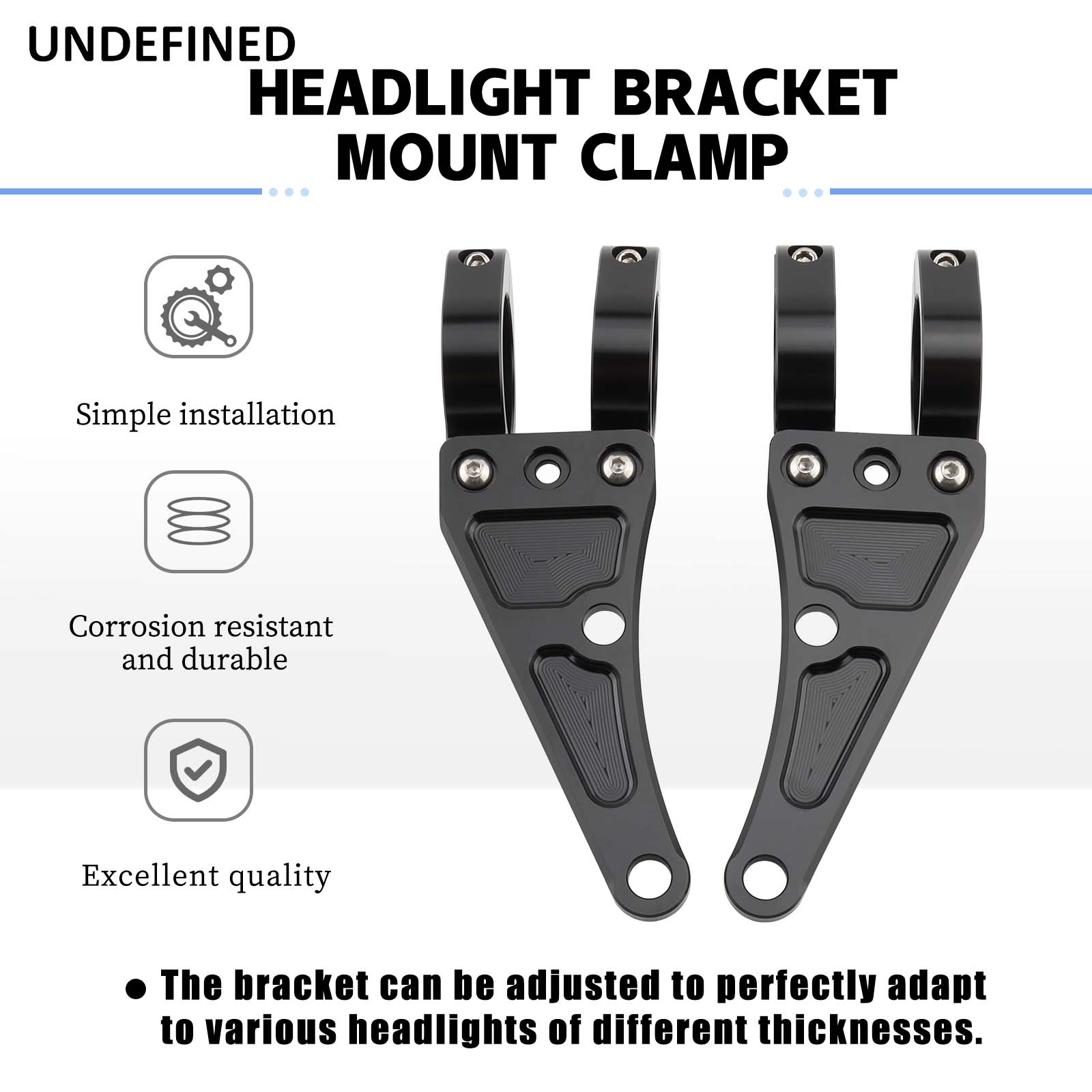 33mm-58mm Headlight Bracket Mo - đánh giá và giá Golf Zero