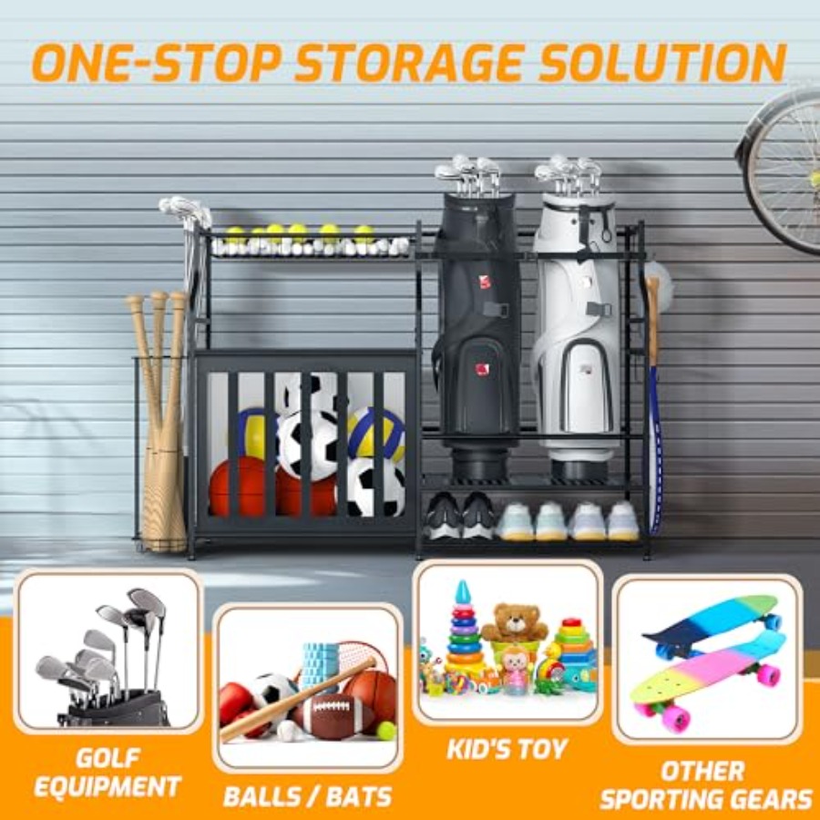 Sports Equipment Organizer Rac - đánh giá và giá Golf Equipment And Gear