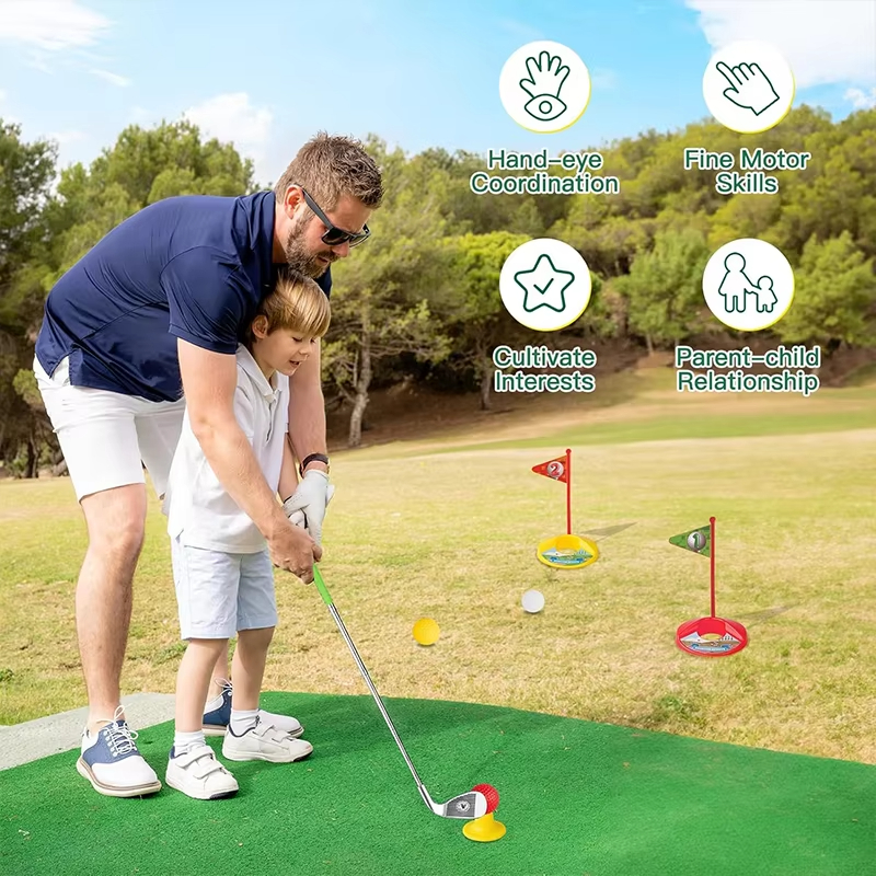1set children's golf club set  - đánh giá và giá Golf Equipment Kit