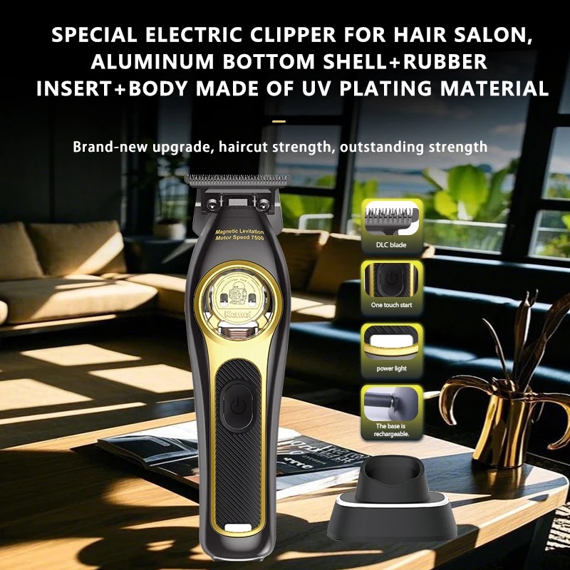 Kemei 2268 Cordless Barber Ele - đánh giá và giá Golf Zero