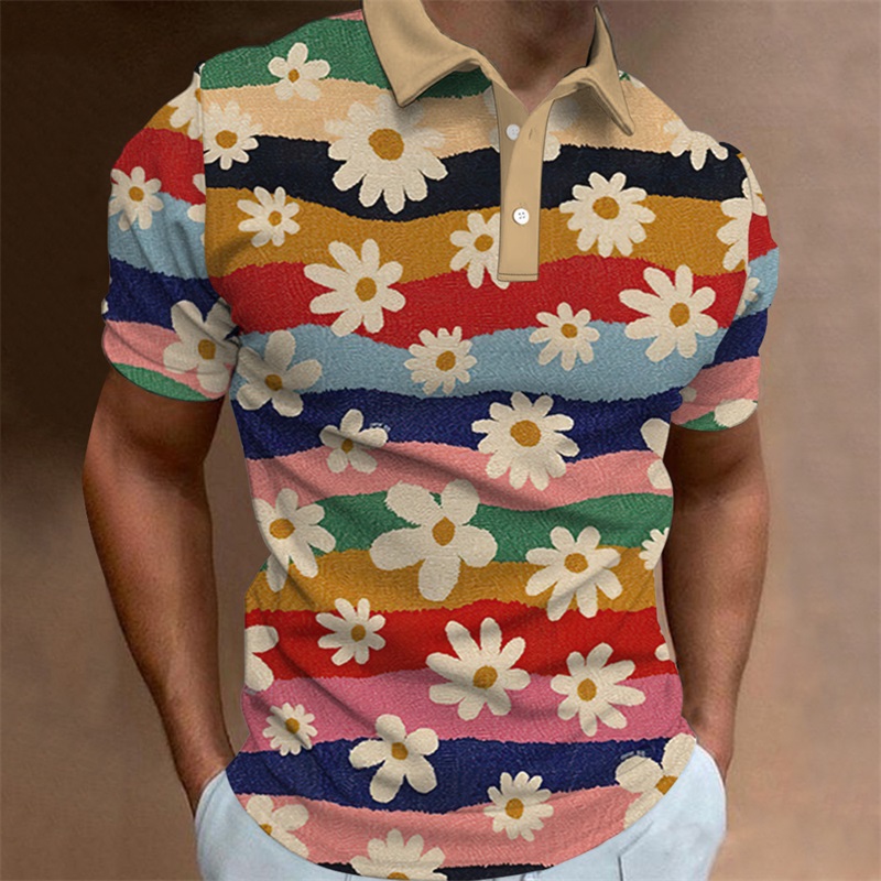 Men's Polo Shirt Summer Casual - đánh giá và giá Golf Equipment Rental