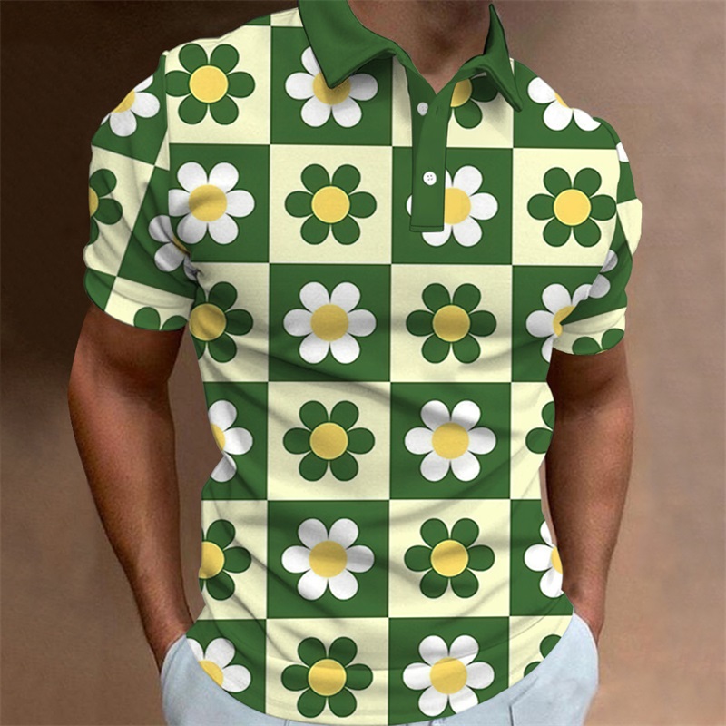 Men's Polo Shirt Summer Casual - đánh giá và giá Golf Equipment Rental