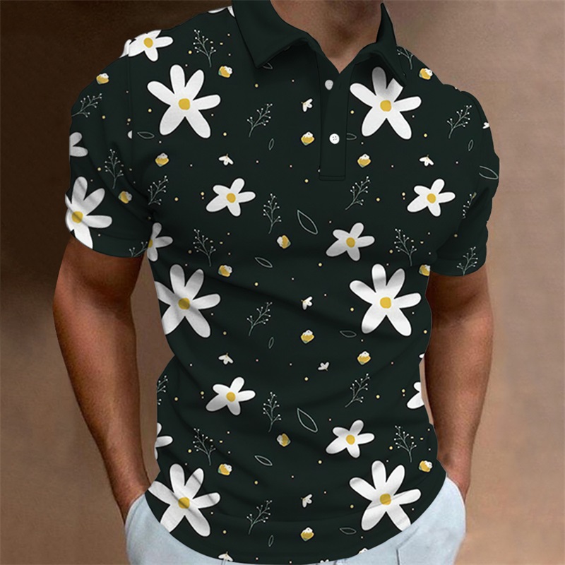 Men's Polo Shirt Summer Casual - đánh giá và giá Golf Equipment Rental