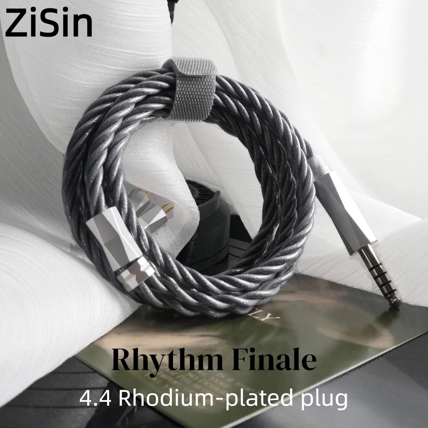 ZiSin-97 IEM cable 4.4 rhodium - đánh giá và giá Golf Zero