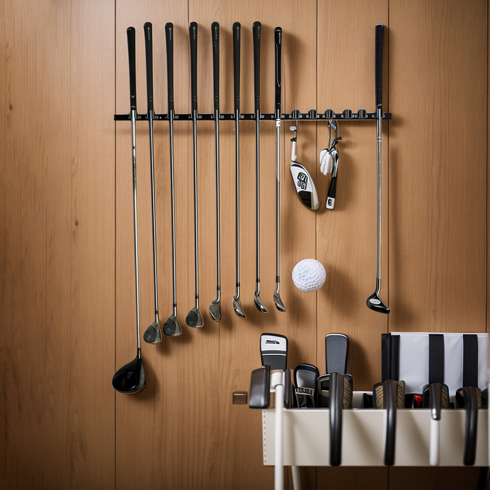 10 Holder Set Golf Club Organi - đánh giá và giá Golf Equipment Kit