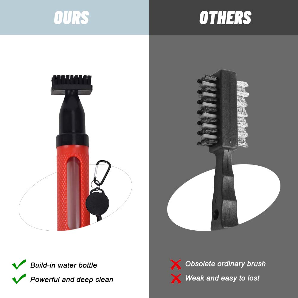 Golf club cleaning brush with  - đánh giá và giá Golf Equipment Rental