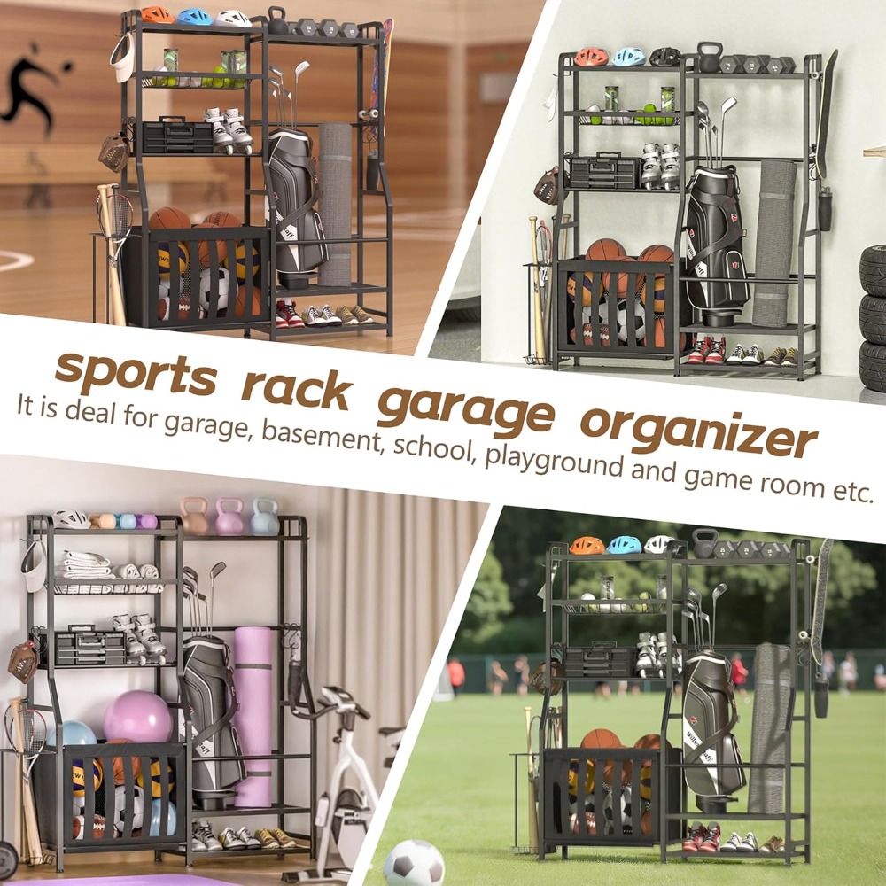 Garage Sports Equipment Organi - đánh giá và giá Golf Equipment And Gear