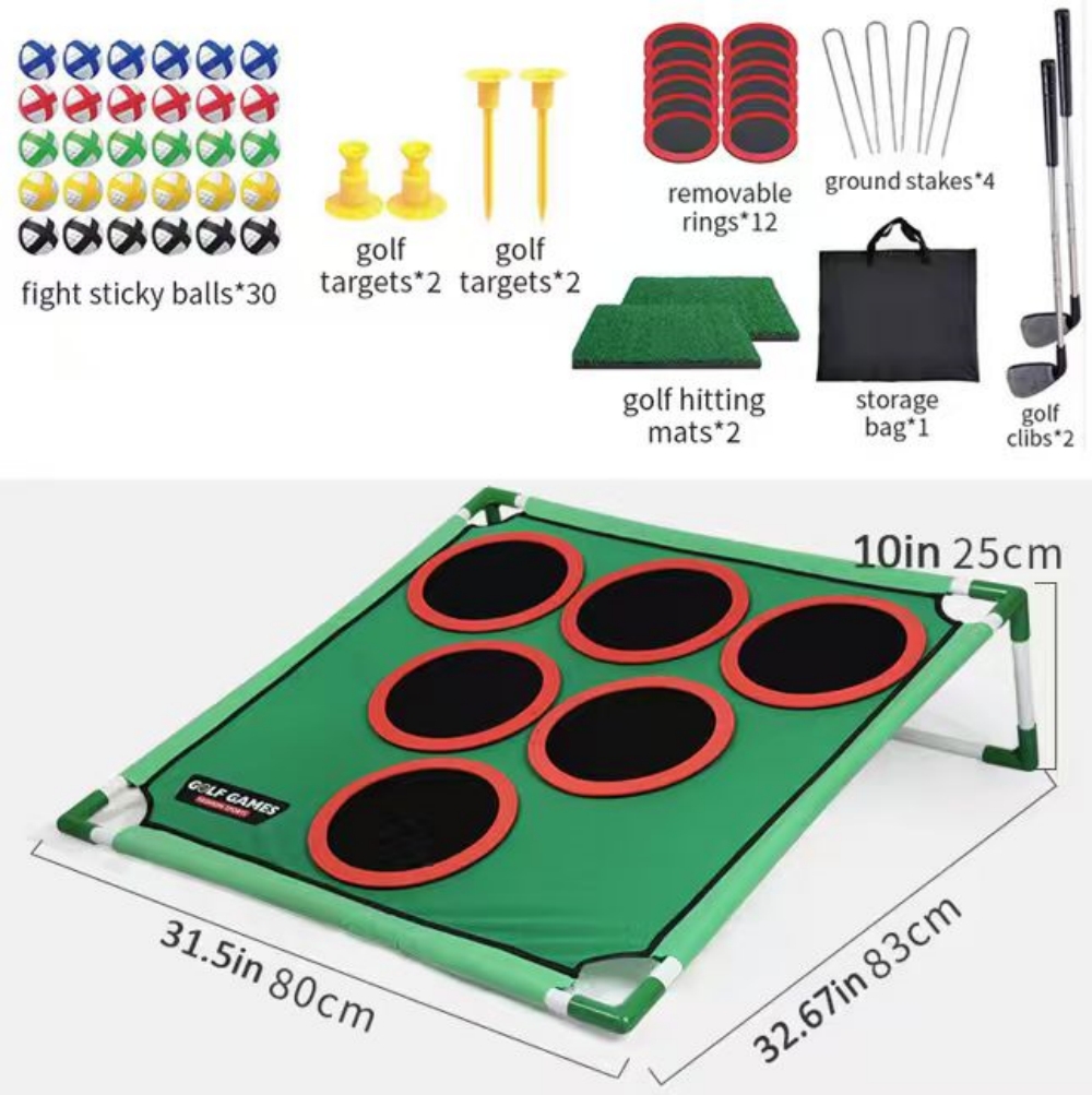 Portable Golf Game Play Set Go - đánh giá và giá Golf Equipment Kit