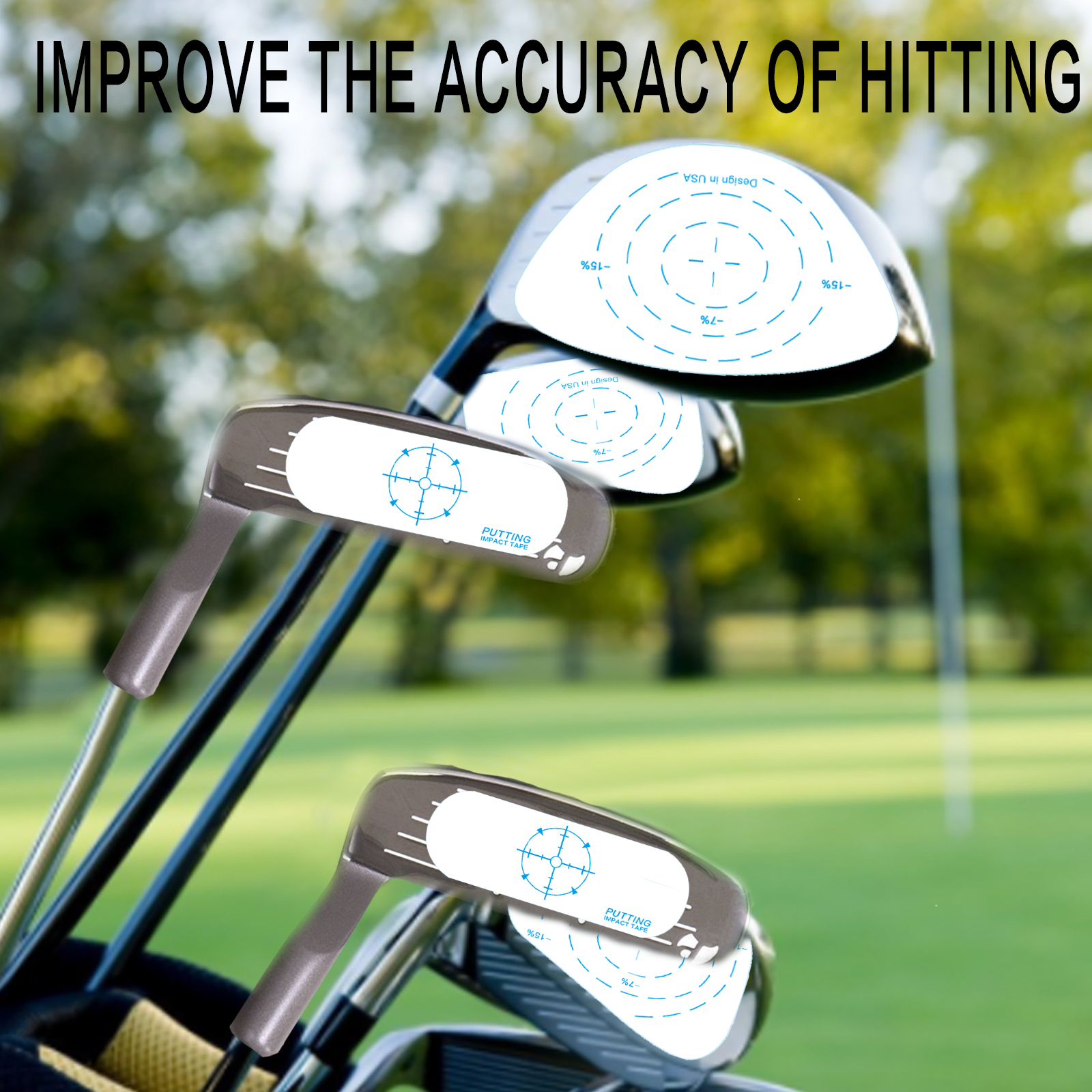 Golf Impact Tape 150Pcs Value  - đánh giá và giá Golf Equipment Kit