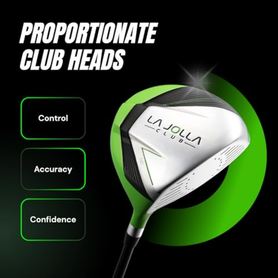 Junior Golf Set Lightweight Al - đánh giá và giá Driver Golf Titanium